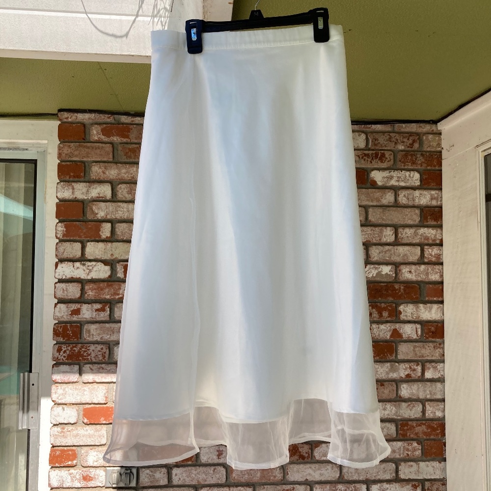 Lulus White Skirt